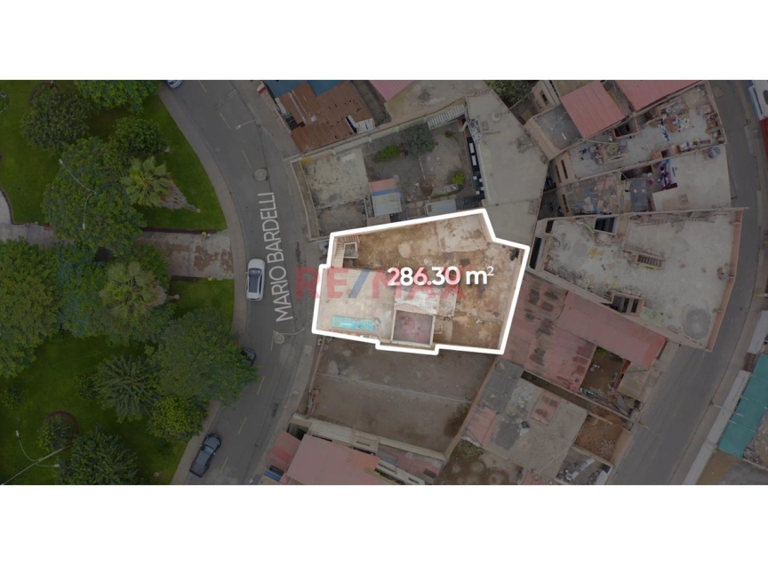terreno - venta - Area: 286.30m2 - Se Vende Excelente Terreno Frente Al Parque