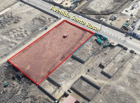 terreno - venta - Area: 4360.73m2 - Terreno Industrial en esquina Avenida Santa Rosa - Cieneguilla